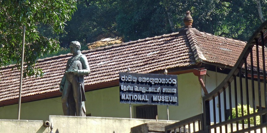 Snapshot of the historic Museum in Kandy which is one of the best places to visit in kandy