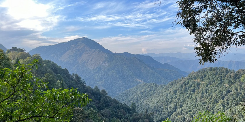 Mussoorie, a hill station, is one of the best places to visit near Delhi for weekend.