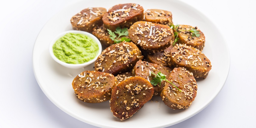 Muthiya is one of most popular dishes in the city served with tea among the locals