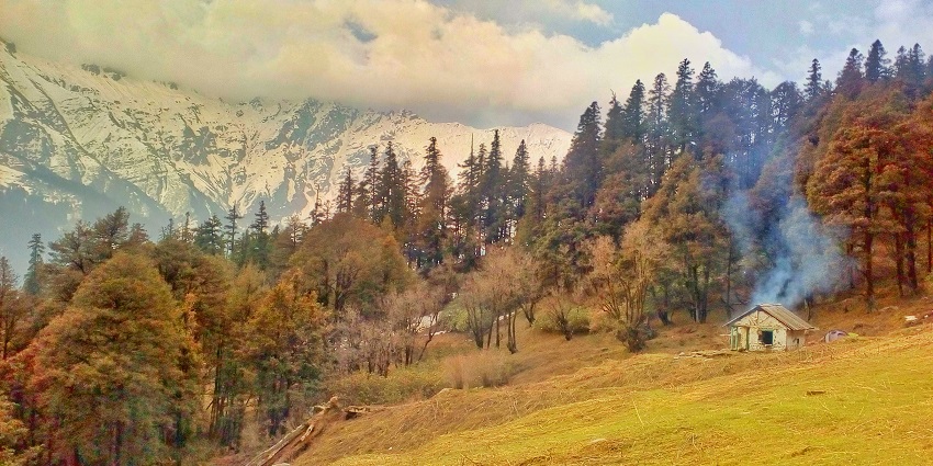 Nada Thach is among the best trails for trekking in Great Himalayan National Park.