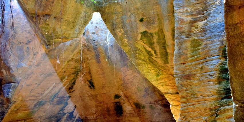 A view of the Naida Caves, one of the popular places to visit near Diu on your next trip.