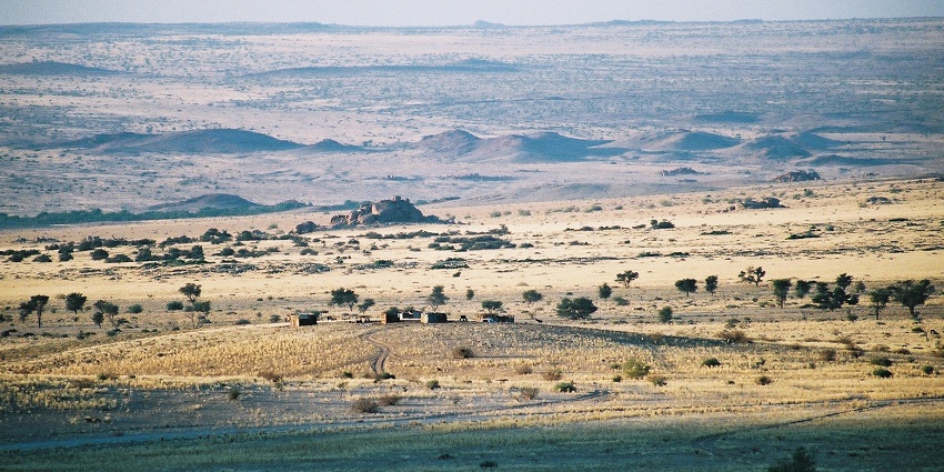 Namibia is one of the places to visit in monsoon in the world that comes to life after rainfall.