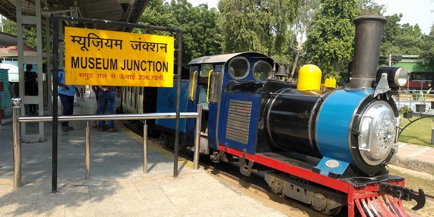 National Rail Museum in Chanakyapuri provides a glimpse into the collection of locomotives
