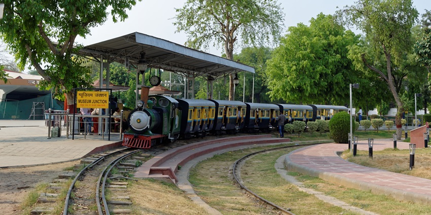The National Rail Museum is one of the places to visit near Janakpuri West, Delhi