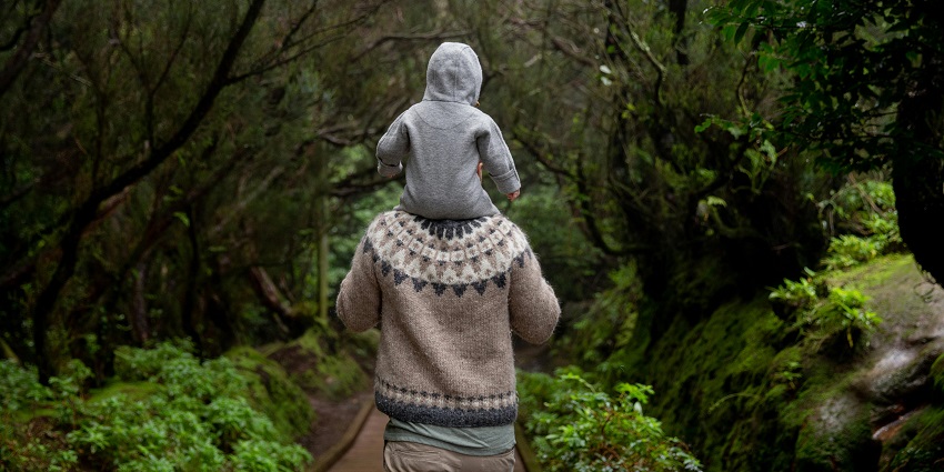 Leisurely walks near the waterfall