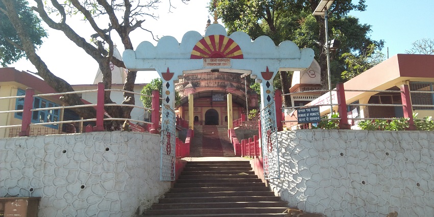 Navagraha Temple symbolises the nine celestial bodies of Hindu in astrology.