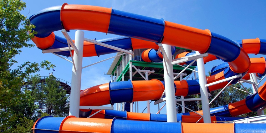 Family-friendly attractions at Neem Theme Park in Jorhat, featuring amusement rides and picnic areas.