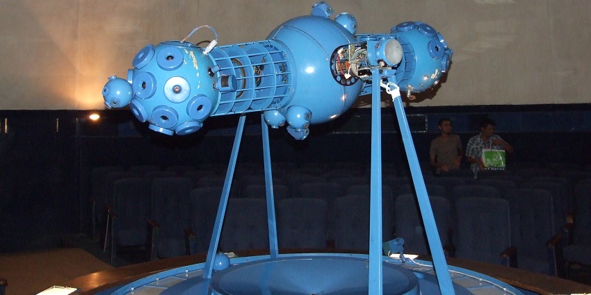 Get to know about space and astronomy at the unique Nehru Planetarium, New Delhi.
