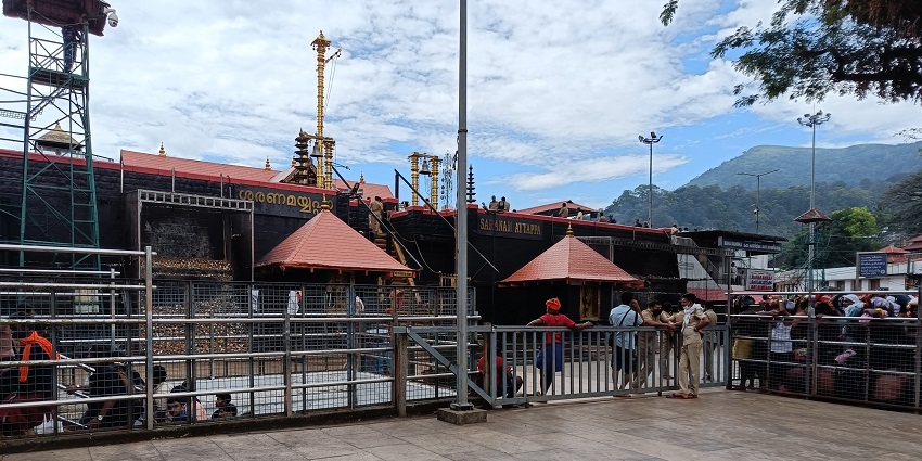 Neyyabhishekam is one of the practices you can indulge in at the Sabarimala Temple.
