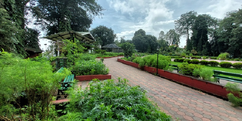 A view of Nightingale Park, one of the top places to visit in Darjeeling for couples.