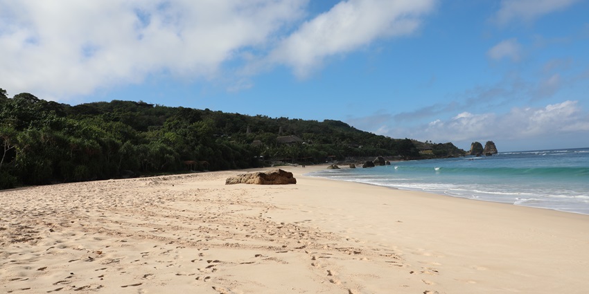 Nihiwatu Beach is one of the best beaches with pristine clear-waters and smooth sand