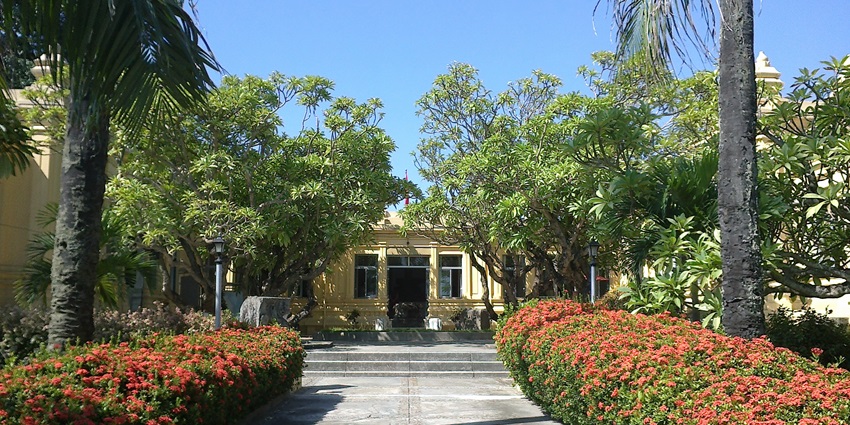 Cham Museum in Da Nang has a spectacular view of surrounding areas where it is located.