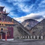 An outer view of the monastery in Himachal Pradesh that offers a sense of peace.