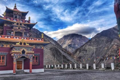 An outer view of the monastery in Himachal Pradesh that offers a sense of peace.