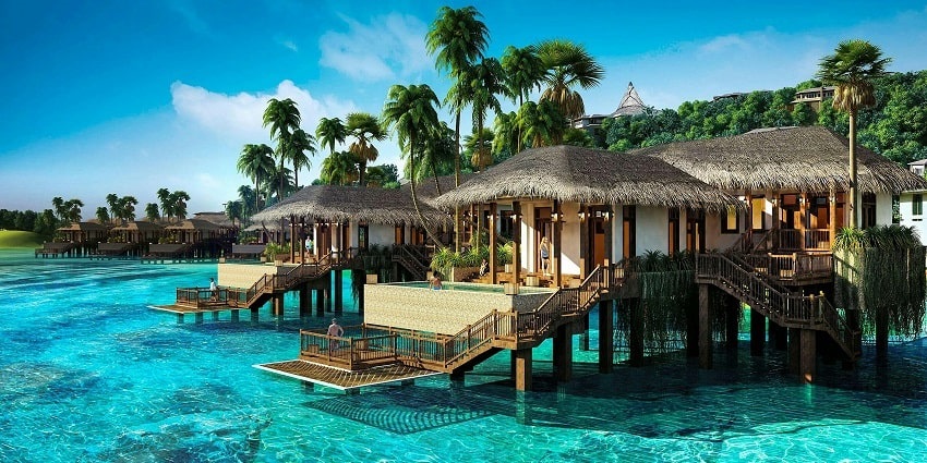 COMO Cocoa Island offers several top accommodation options for both families and couples.