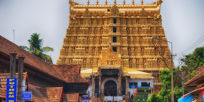 Padmanabhaswamy Temple is one of the most magical places you can explore on your trip.