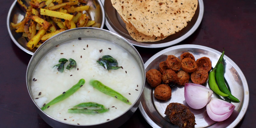 This is a traditional dish served during summer months for a refreshing experience