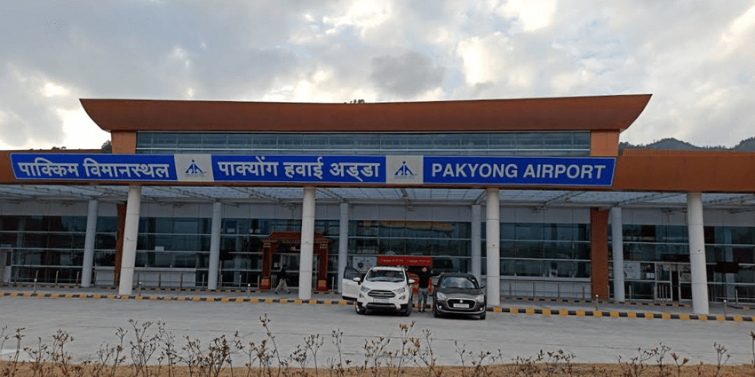 Pakyong Airport is one of the nearest airports to Gangtok, offering convenient services.