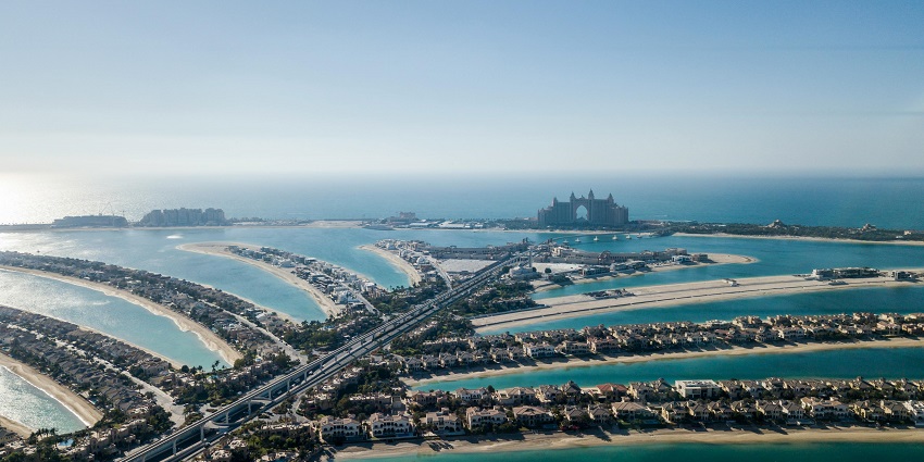 Palm Jumeirah is one of the best places to enjoy Burj Khalifa Skydiving for all.