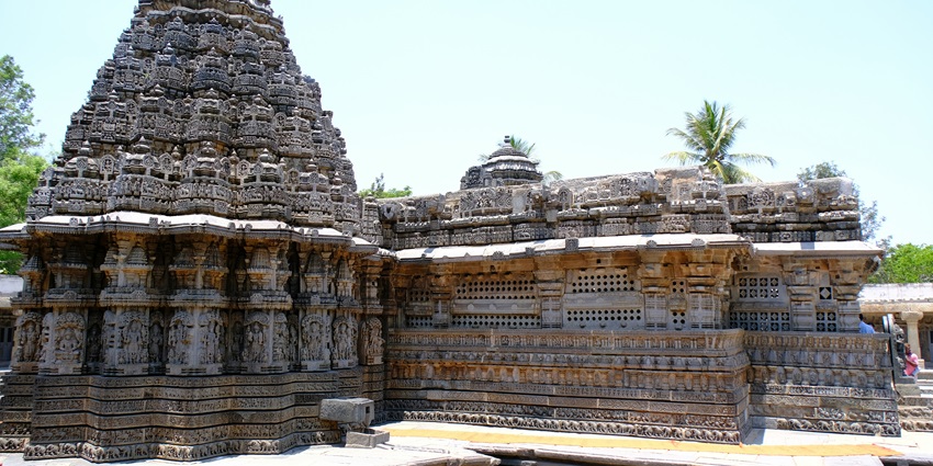 Ancient temple dedicated to Varaha avatar, featuring rare iconography and serene surroundings in this district.