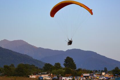 Scenic view of Bir Billing, showcasing lush green hills - explore hill stations near Bir Billing.