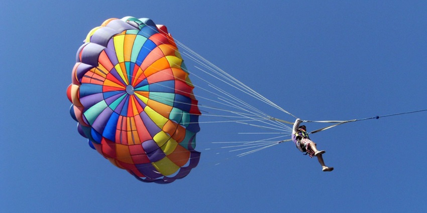 For an adrenaline-pumping experience, parasailing is a thrilling adventure to try.