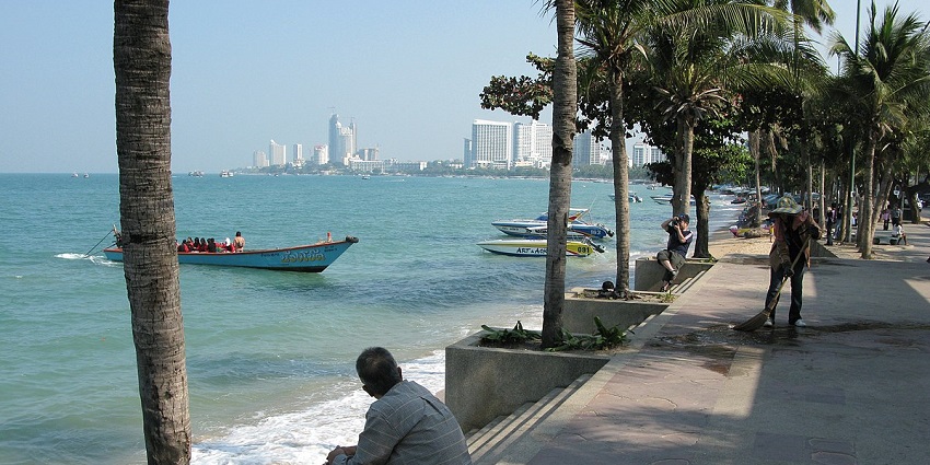 A beautiful snapshot of the Pattaya beach–Places to visit in Pattaya with family