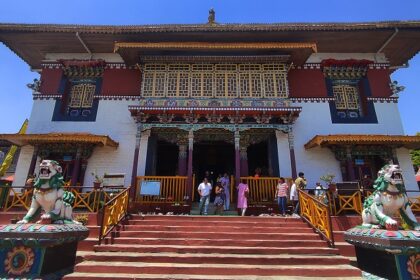 Pelling Monastery houses the rich spiritual heritage of Sikkim, and a major attraction for tourists.