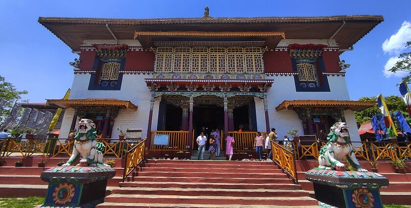 Pelling Monastery houses the rich spiritual heritage of Sikkim, and a major attraction for tourists.