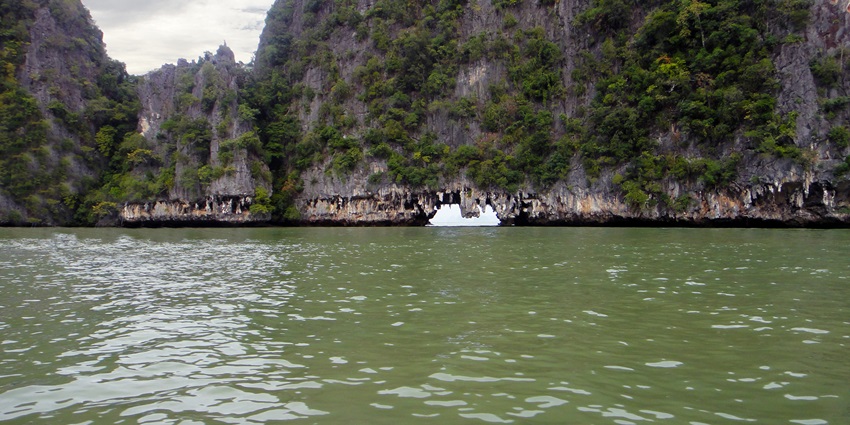 A view of Phang Nga Bay National Park, a popular attraction near James Bond Island.