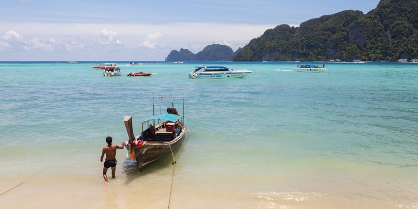 Phi Phi Don is the largest and only inhabited island of the Phi Phi archipelago.