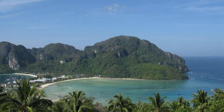 Enjoy a view of this tropical paradise as part of the things to do in Phi Phi Island