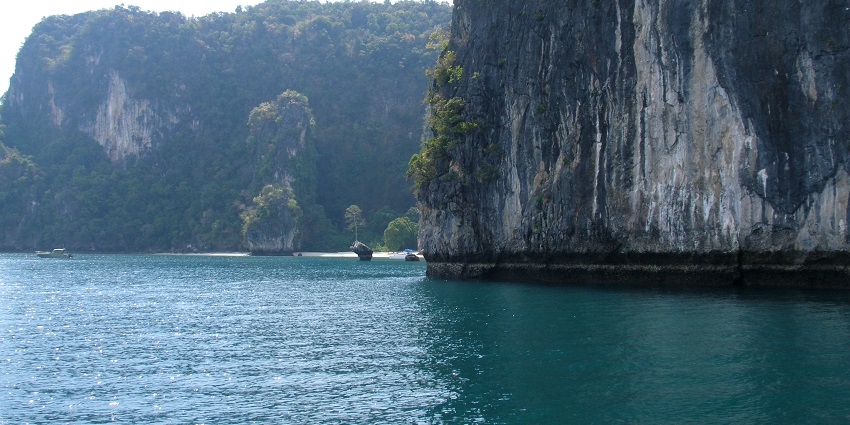 Enjoy the adventurous water sports at the famous Phuk Lagoons on your trip to Thailand.