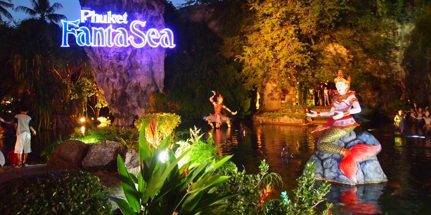Phuket FantaSea theme park is one of the best places to visit in Phuket with family