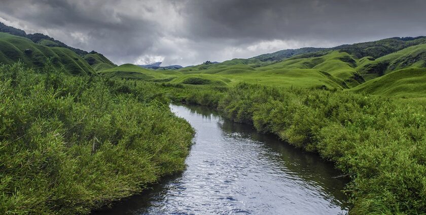 Dzukou, with its blooming valleys, is one the most enchanting hill stations in Nagaland