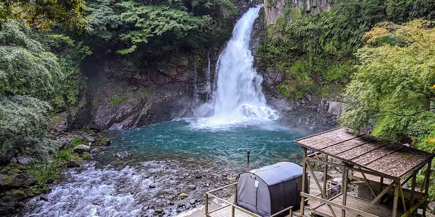 Relax at the tranquil Polok hot spring which is one of the hot springs in Sikkim, India.