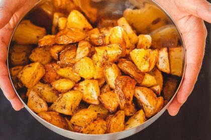 An image of hot and spicy potatoes that is used for representation purposes.