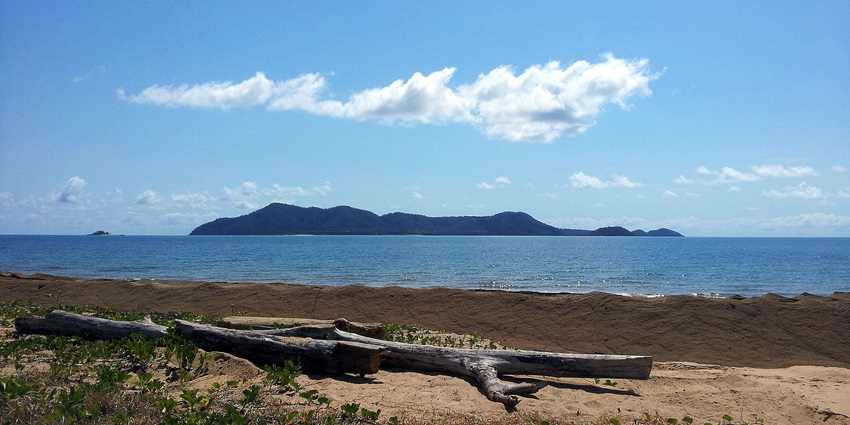 Where sea meets river, a serene estuary of islands at Pozhiyoor with mangroves and calm waters.