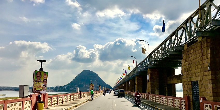 Prakasam Barrage is one of the popular places to visit near Bapu Museum for scenic views.