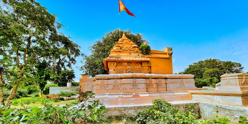 Snapshot of the beautiful Temple dedicated to Bhagwan Mahadev in Assam