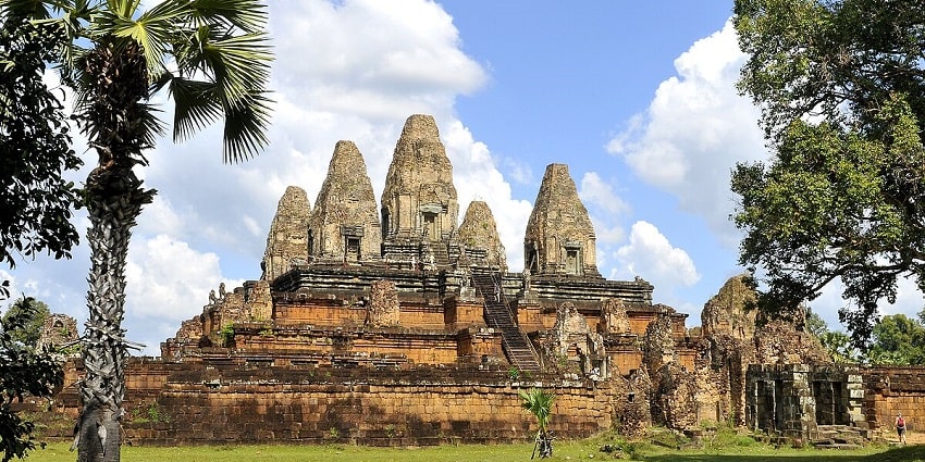 An image of the Pre Rup temple located in Angkor and is one of the Cambodia temples.