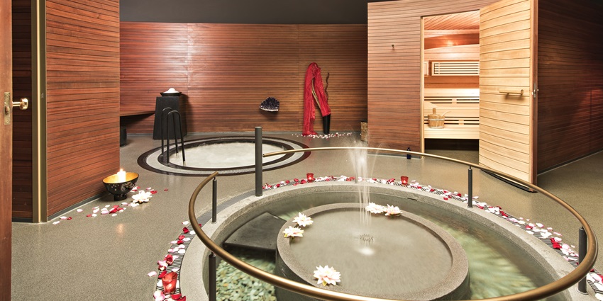 Enjoy a couple's relaxing spa at a luxury spa with your partner on this special day.