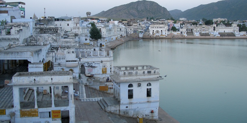 Pushkar, a beautiful city in Rajasthan, has mesmerising Pushkar lake and ghats.