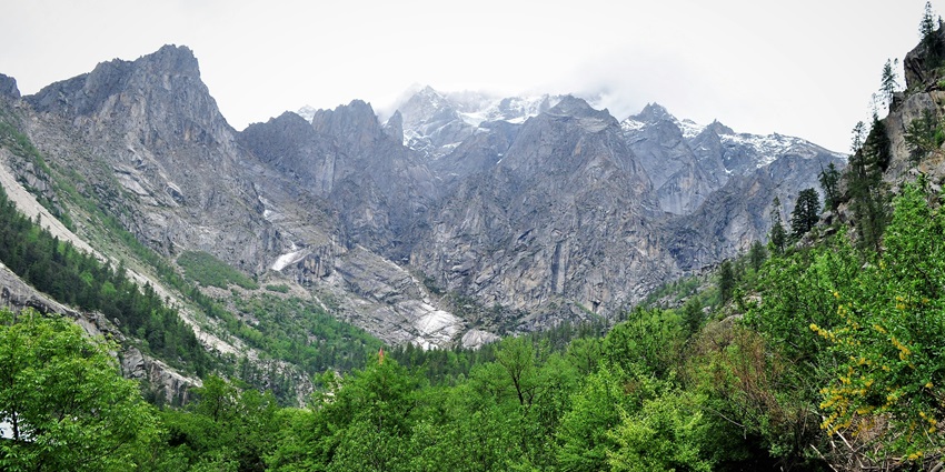 Image of The Kinner Kailash range in Kinnaur district of Himachal Pradesh