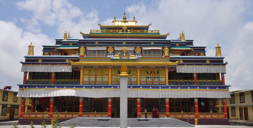 Ralang Monastery is embodiment of the heritage and culture os Sikkim