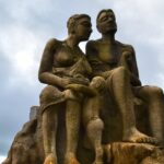 Statues of hill of Ramakkalmedu - one of the most historic places to visit in Idukki