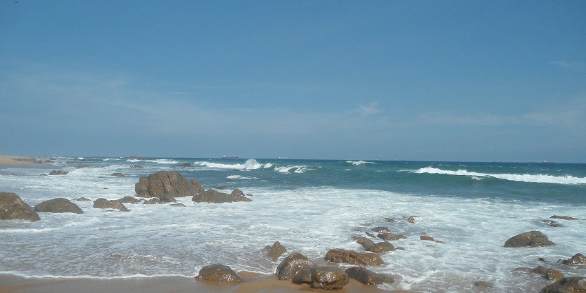 Ramakrishna Beach is a beautiful and popular spots in Vishakhapatnam for visitors.