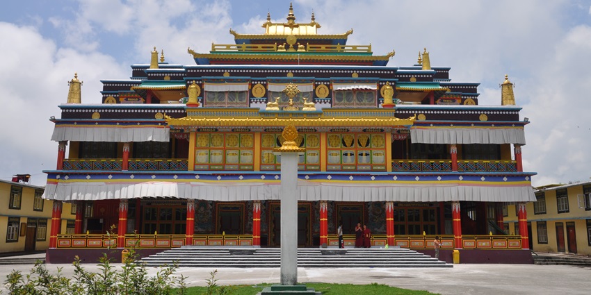 Rangapara Monastery is a sacred and religious place with a stunning architecture.