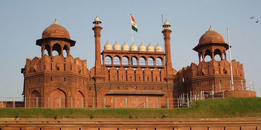 Red Fort is one of the historical monuments and top places to visit in Delhi.