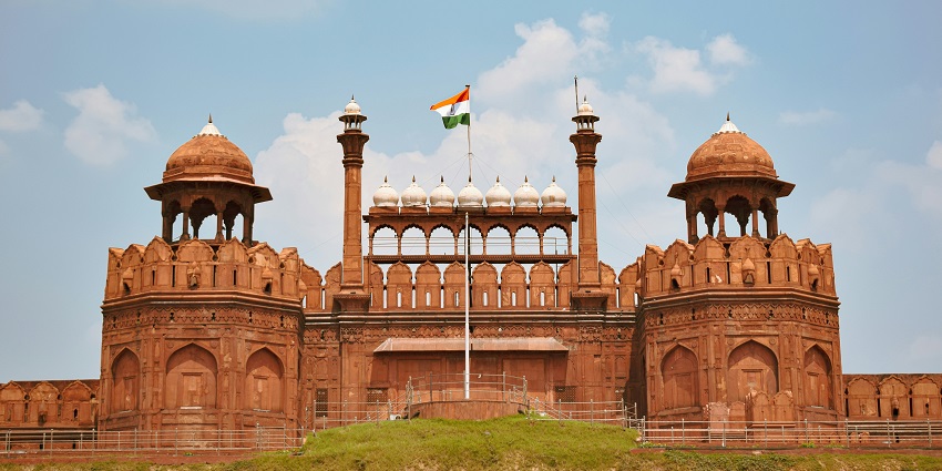 Red Fort is one of the tourist attractions in Chandni Chowk that is a UNESCO world heritage site